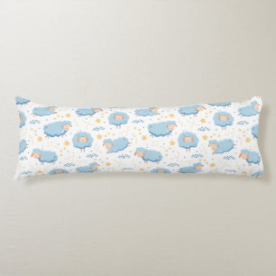 Coussins Longs Agneaux et étoiles