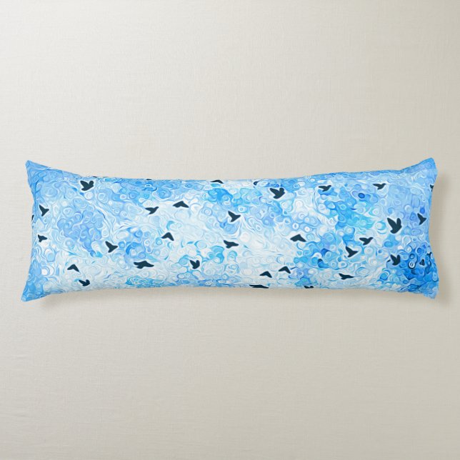 Coussins Longs Ailes De La Liberté (Devant)