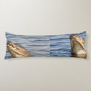 Coussins Longs Alligator américain