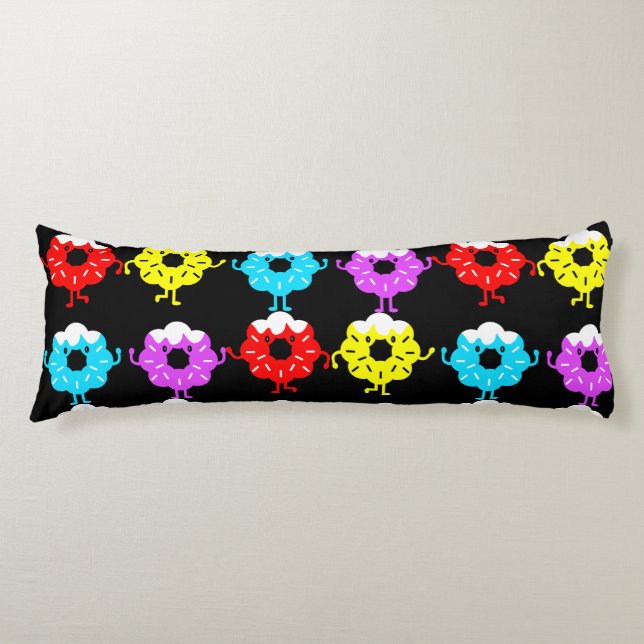 Coussins Longs Amateurs de beignets (Devant)