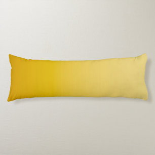Coussins Longs AMBIANCE PRINTEMPS – Jaune doux profond à clair