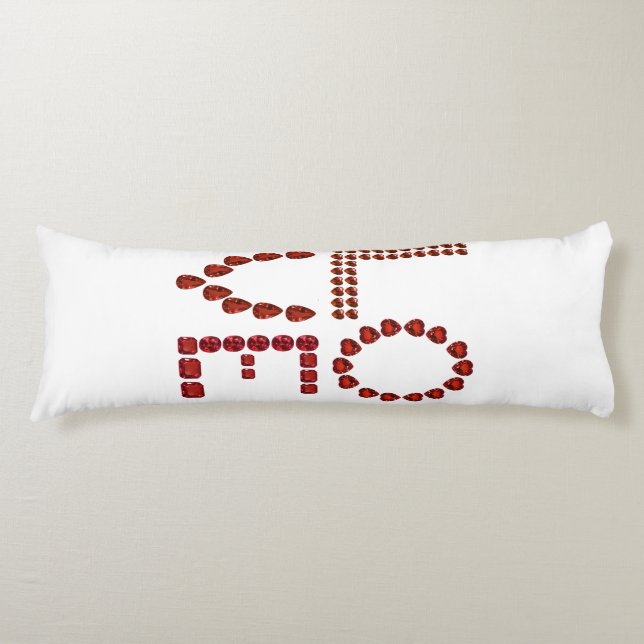 Coussins Longs Amour (Devant)