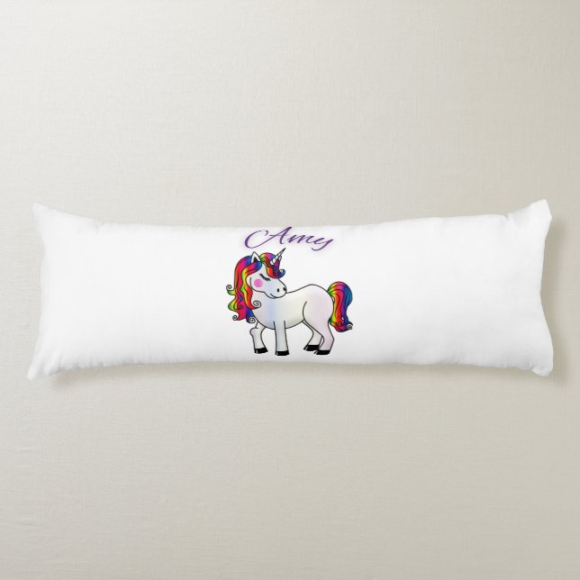 Coussins Longs "Amy" Nom personnalisé Oreiller corps (Devant)