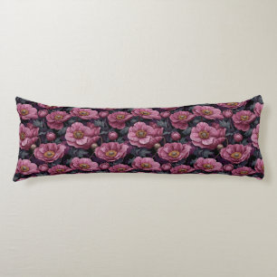 Coussins Longs Anémones Floral Moderne Ferme Bohème Coin