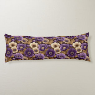 Coussins Longs Anémones Nature Déco DIY Maternité Boho