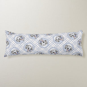 Coussins Longs Anglais Setter Blue Belton Peinture chien animal d