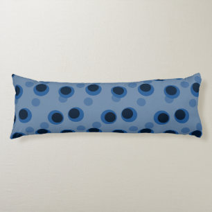 Coussins Longs Anneaux Blue Moon