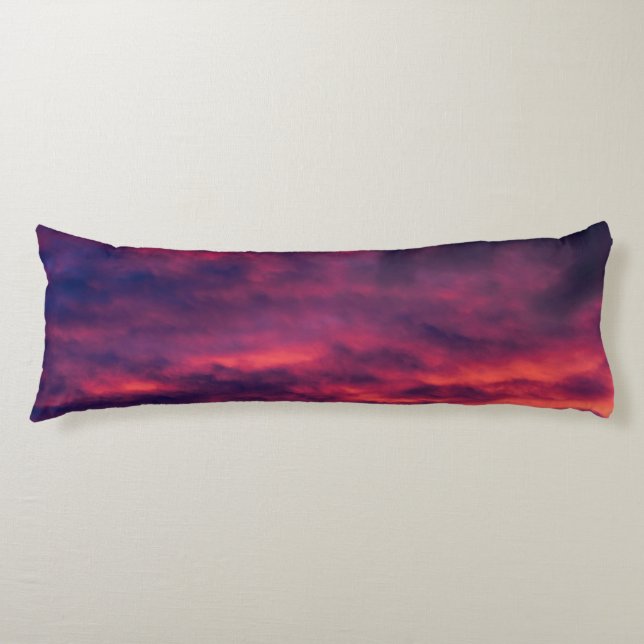 Coussins Longs août rouge (Devant)