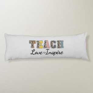 Coussins Longs Apprendre, Amour, Inspirer