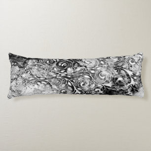 Coussins Longs Arbre De Vie - Spirales Feuille Grunge Style 1