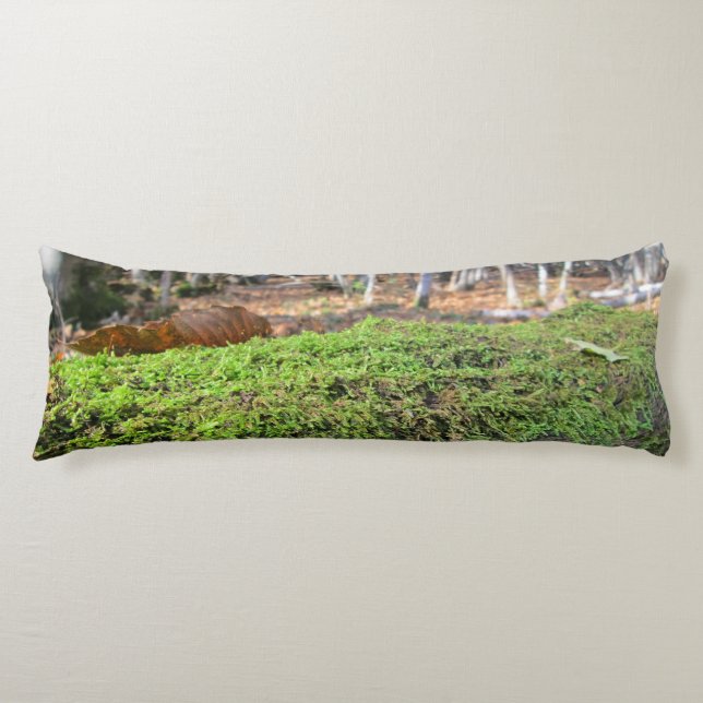 Coussins Longs Arbre en mousse d'automne - Personnalisé (Devant)