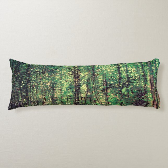 Coussins Longs Arbres et broussaille (Devant)