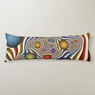 Coussins Longs Art abstrait moderne et coloré qui s'envole