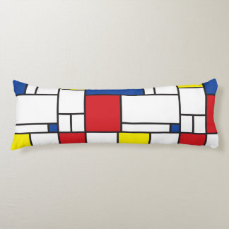 Coussins Longs Art Moderne Géométrique Minimaliste De Stijl Mondr