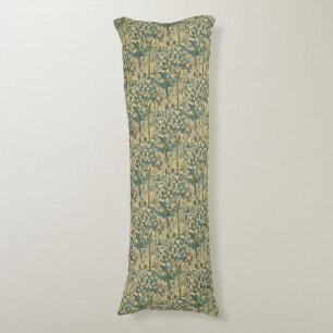 Coussins Longs Art vintage de Walter Crane représentant un ara et