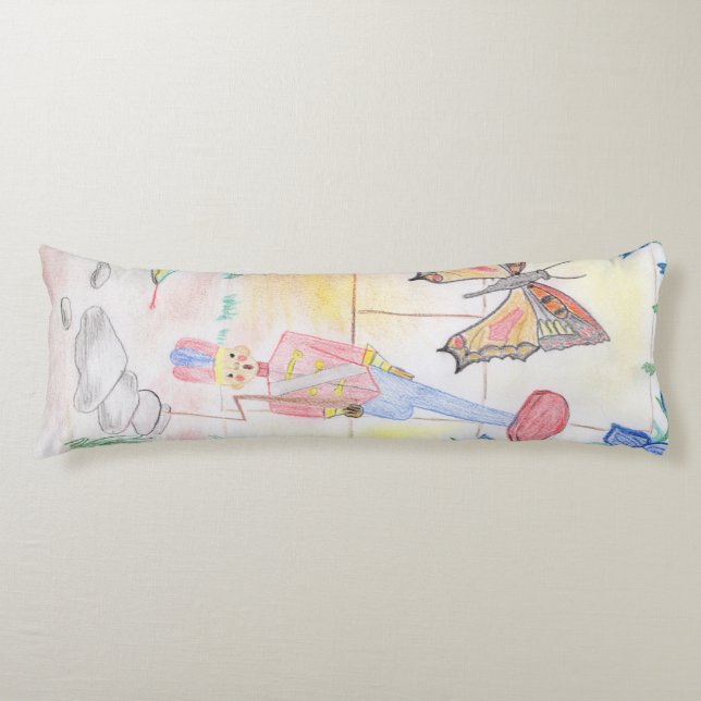Coussins Longs Artisanat sur mesure pour les enfants, jouet pour  (Devant)