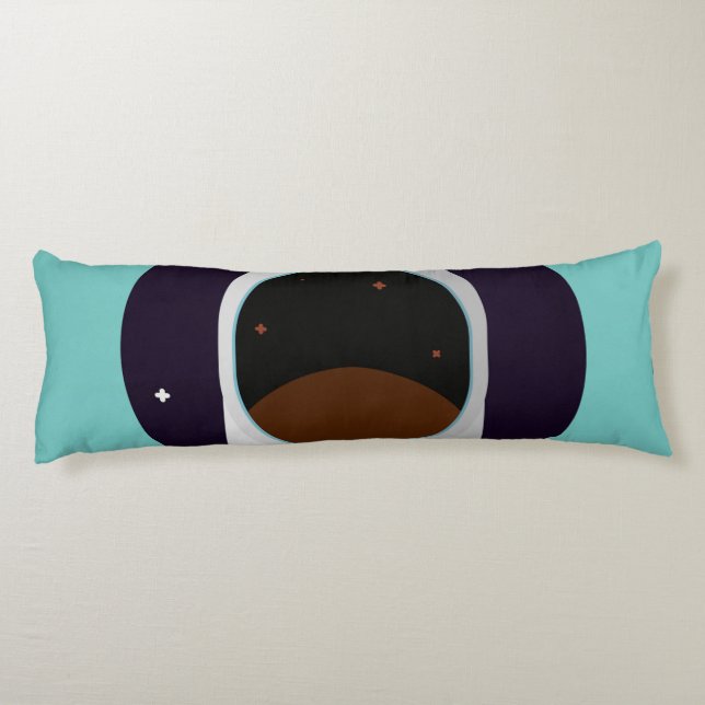 Coussins Longs astronaute espace astronomie univers (Dos)