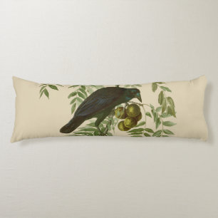 Coussins Longs Audubon American Crow Black Bird