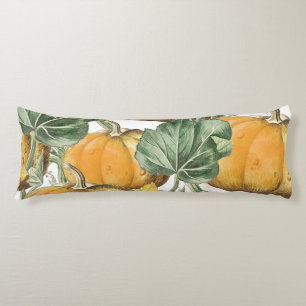 Coussins Longs Automne Aquarelle d'automne Citrouilles Vintages