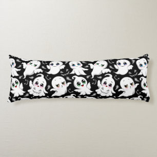 Coussins Longs Baby Ghosts Éffrayant mignon Halloween humeur