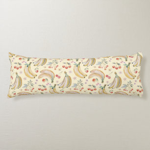 Coussins Longs Bananes pour Cerises