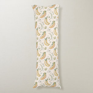 Coussins Longs Bananes pour Cerises