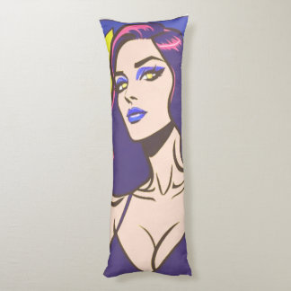Coussins Longs Bande dessinée jolie femme Body Pillow