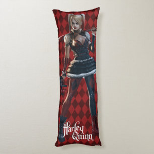 Coussins Longs Batman Arkham Knight   Harley Quinn avec chauve-so