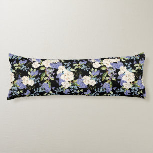 Coussins Longs Beau motif floral Lilac Rose Foliage