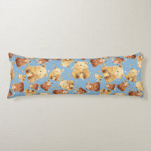 Bébé mignon ours Motif bleu