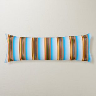 Coussins Longs Belles rayures colorées modernes