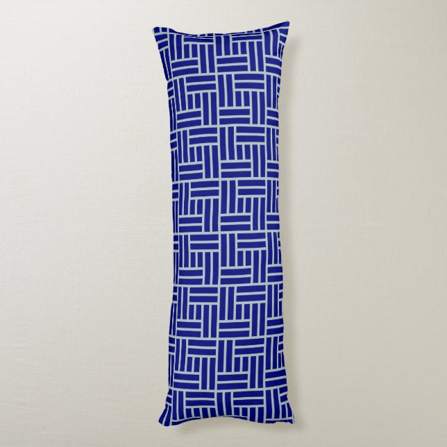 Coussins Longs Bleu (Dos (Vertical))