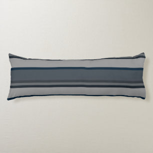 Coussins Longs Bleu et gris
