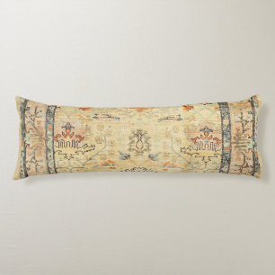 Coussins Longs Bleu gris jaune Dusty Raffiné 