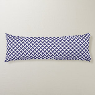 Coussins Longs Bleu japonais