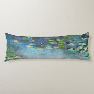 Coussins Longs Body Pillow Claude Monet Waterlily Fine Art
