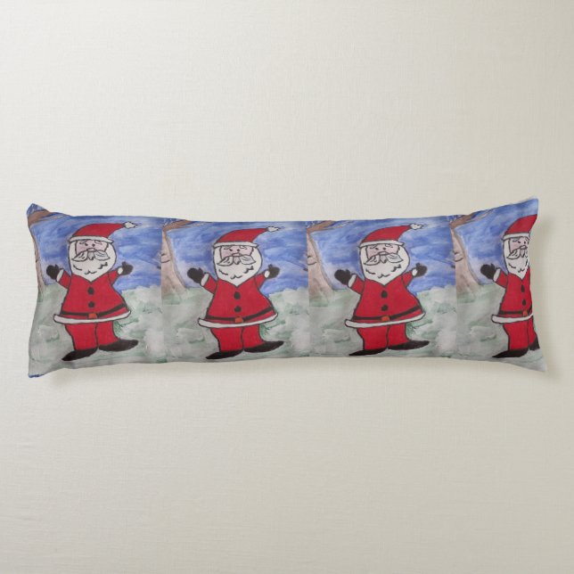 Coussins Longs Bonne Père Noël (Dos)