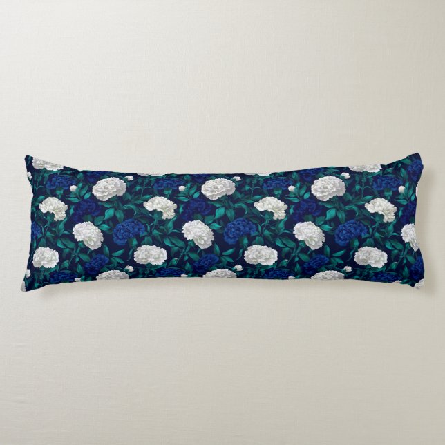 Coussins Longs Bouquet d'oeillets Décoration de Maison Luxe Mouss (Devant)