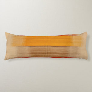 Coussins Longs Brown rouge jaune turc contemporain