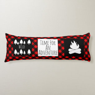 Coussins Longs Buffle sauvage rustique de bois de bison de contrô