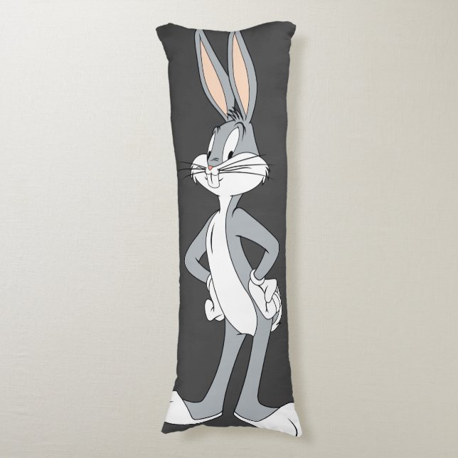 Coussins Longs BUGS BUNNY™ | Mains sur les hanches (Devant (Vertical))