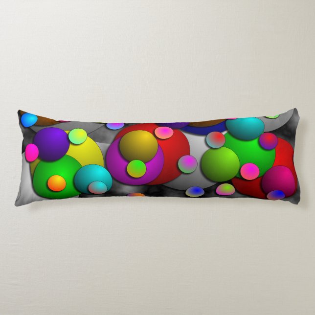 Coussins Longs Bulles par Kenneth Yoncich (Devant)