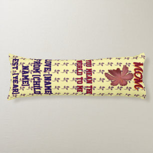 Coussins Longs Cadeau personnalisé et sur mesure