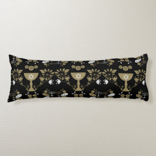 Coussins Longs Cadeaux juifs traditionnels pour Shabbat