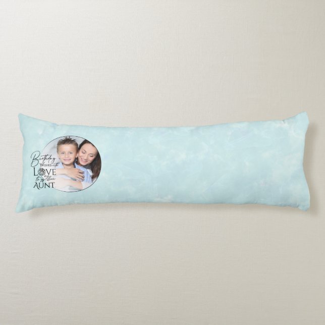 Coussins Longs Cadeaux Simples et Mignons pour Tantes | Anniversa (Devant)