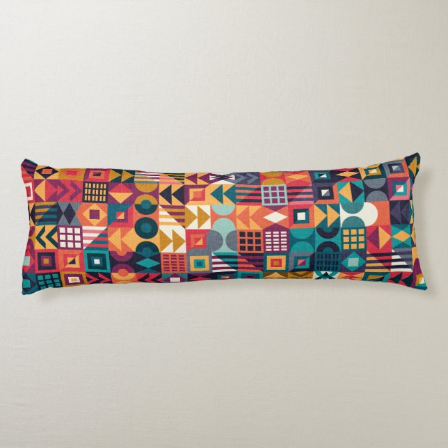 Coussins Longs Cadres géométriques 4 (Dos)
