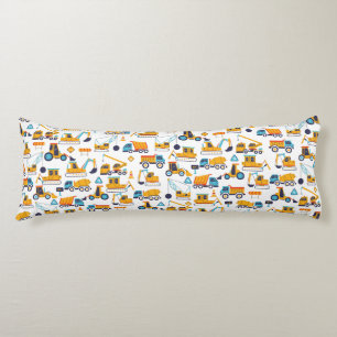 Coussins Longs Camions de pompage de construction pour enfants Mo