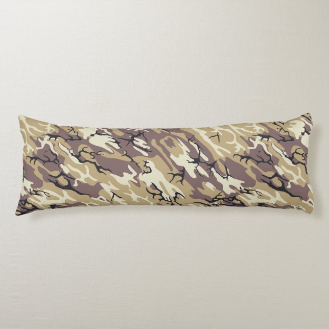 Coussins Longs Camo Brown (Devant)