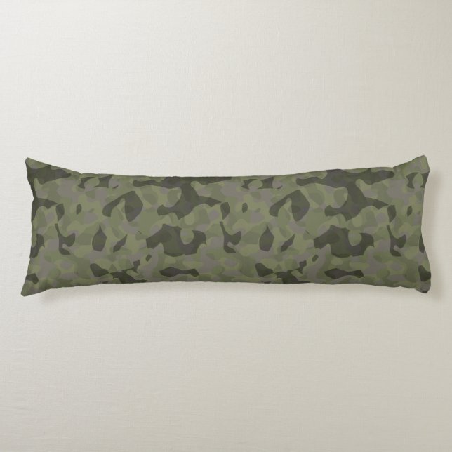 Coussins Longs Camo délavé abstrait (Devant)
