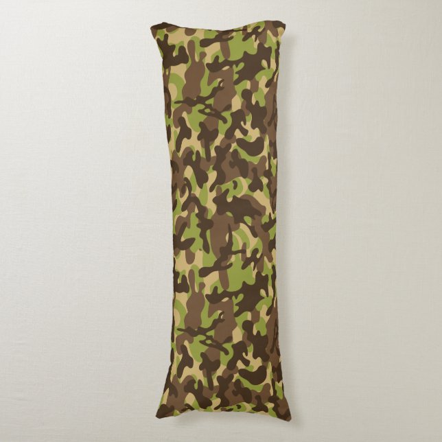 Coussins Longs Camouflage Cascade (Devant (Vertical))